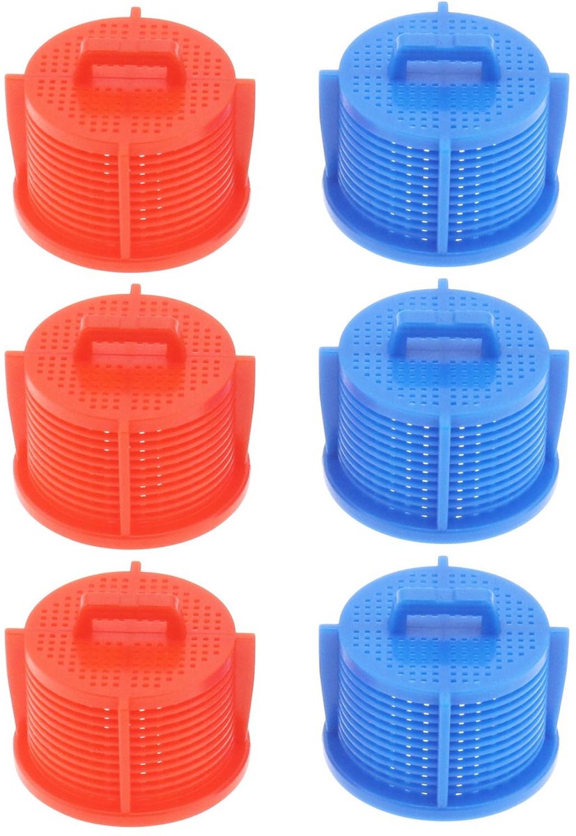 aladdien - Waterinlaatklep Filter - 6x Filters - Wasmachine Onderdelen - AGM73269501 - Geschikt voor LG en Kenmore Wasmachines - Waterinlaat