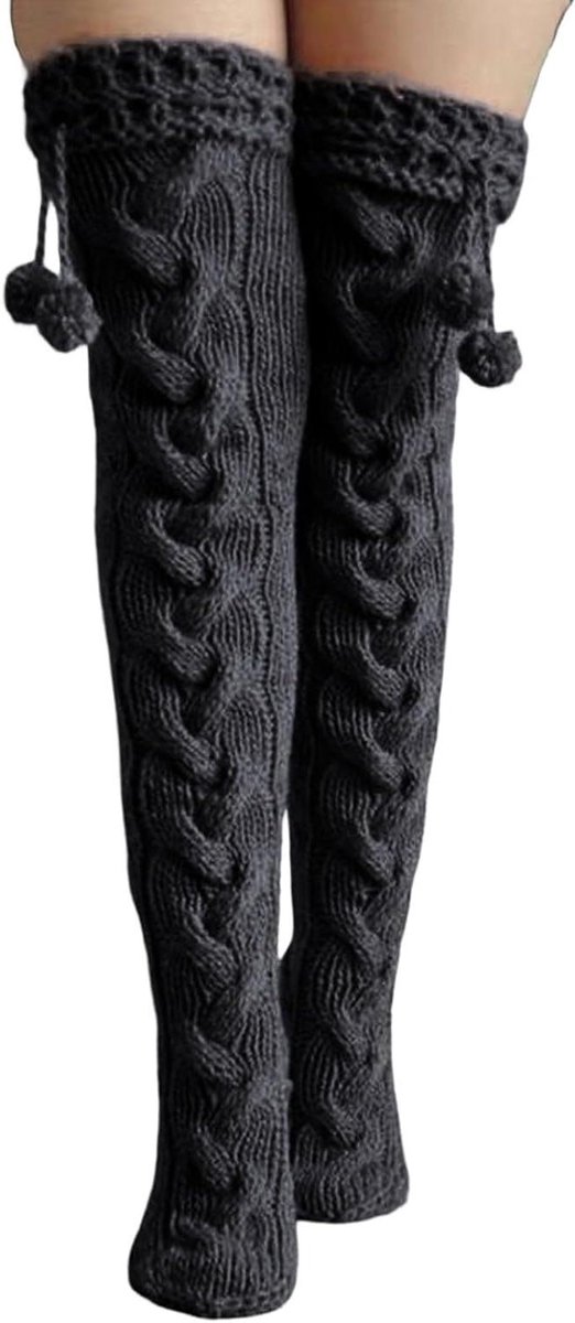 Warme Sokken - Beenwarmers - Thuis Comfort - Zachte Stretch - Knielengte - Diverse Kleuren