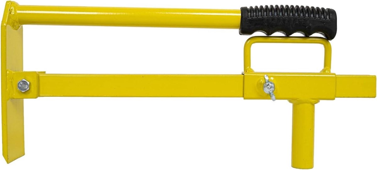 Blokkenklem - Kalkzandsteenklem - Handmatig Blokken Vervoeren - Verstelbaar Bereik - 10-36 cm - Geel