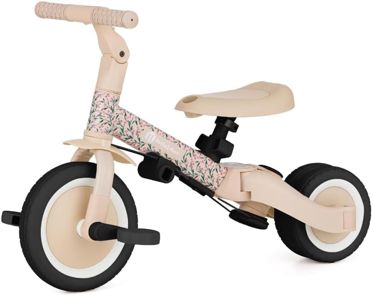 Kinderdriewieler Loopfiets - 5-in-1 - Kind Ontwikkeling - Groeit Mee Met Kind - 67 cm - Roze