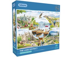 Gibsons legpuzzel The Lake District 1000 stukjes natuur en architectuur.