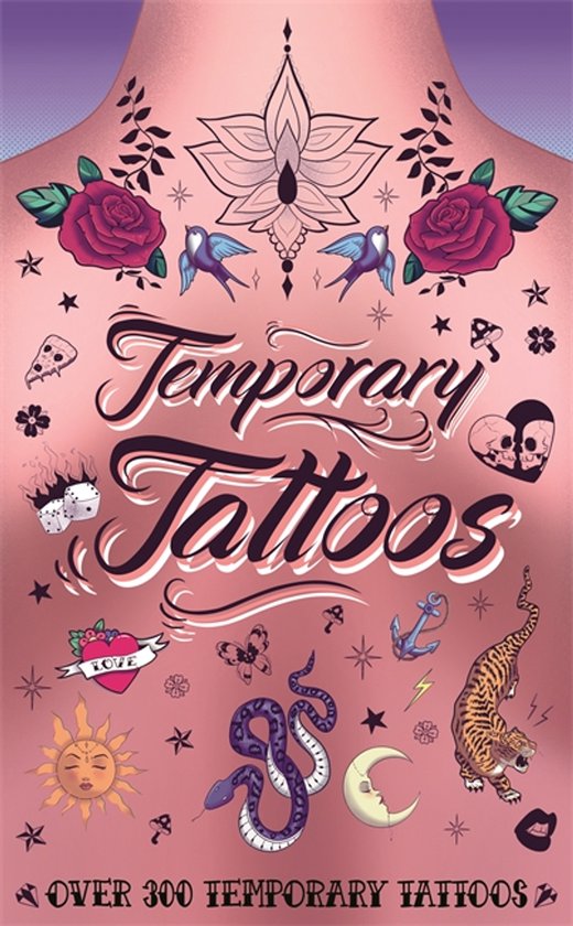 Includes over 300 designs to choose from- Temporary Tattoos - cover