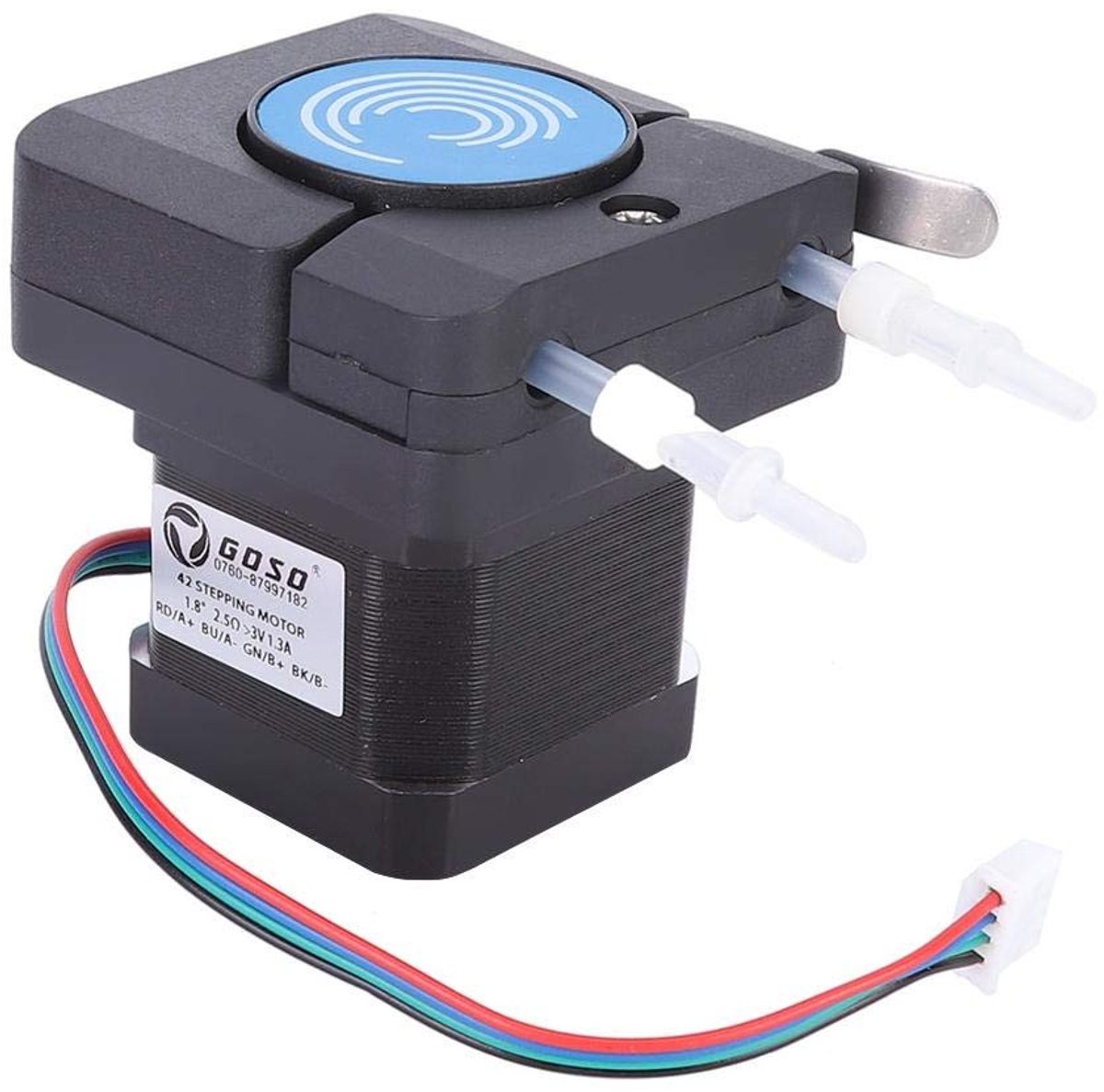 aladdien - Peristaltische Pomp - Doseerpomp 6-24V - Hoge precisie - 0-140 ml/min - Voorwaartse en achterwaartse werking - Geschikt voor diverse toep...