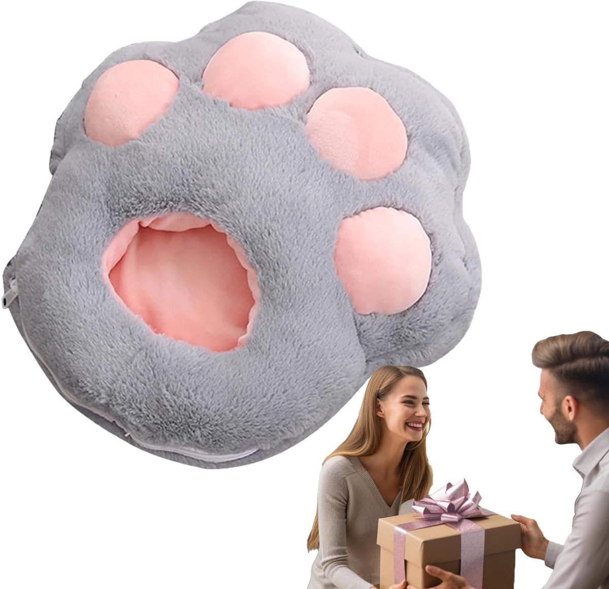 Elektrische Voetwarmer - Verwarmde Schoenen - Comfort Thuis - 3 Warmtestanden - 27 cm - Wit