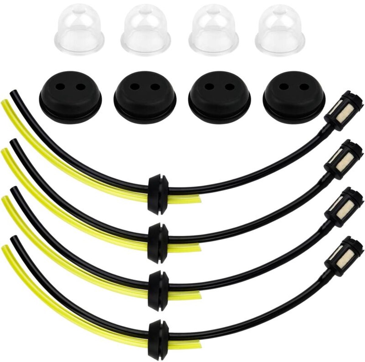 Brandstofslangen, slangassemblages, universele filterslangen, brandstofslangen geschikt voor filters, brandstofslangen geschikt voor bosmaaiers, brandstofslangen, olieslangen geschikt voor grasmaaiers, dieselslangen