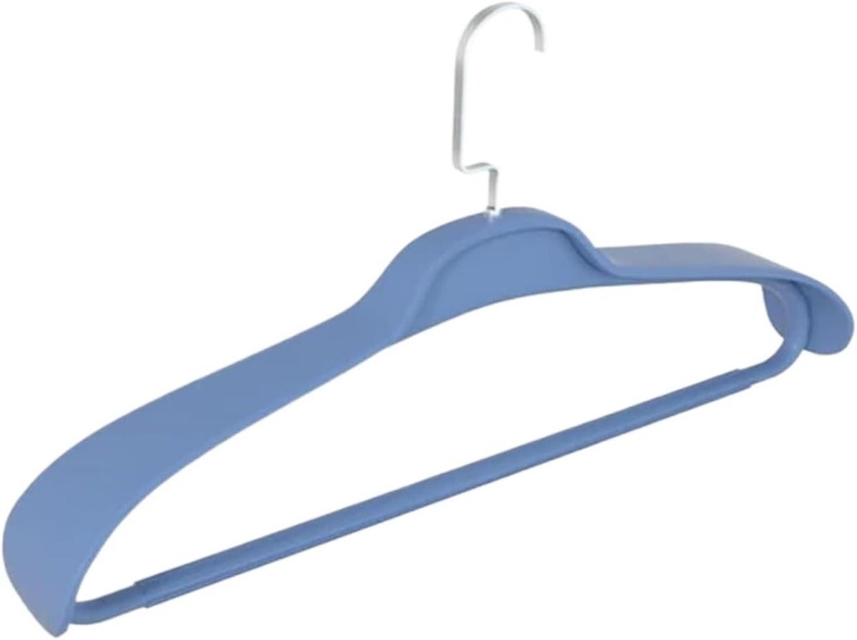 Kleerhangers - Kledinghangers - Kast organiseren - Ruimtebesparend ontwerp - 5 stuks - Blauw