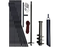 Grondboor met Plunjer - Bronboor Fonteinbouw - Putten Boren - Innovatieve Boormethode - 17 Meter 145 mm - Niet gecoat