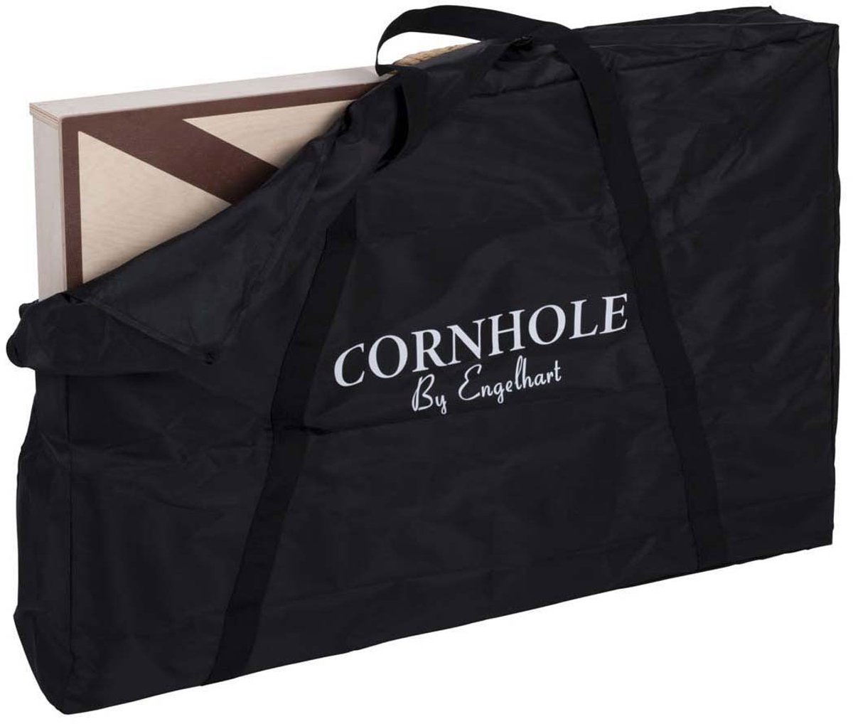 Cornhole – Enkel Bord – 90 x 60 cm – Pine/Birchwood – Inclusief 2 x 4 Zakjes – Outdoor Gooispel & Behendigheidsspel – Engelhart — afbeelding 10