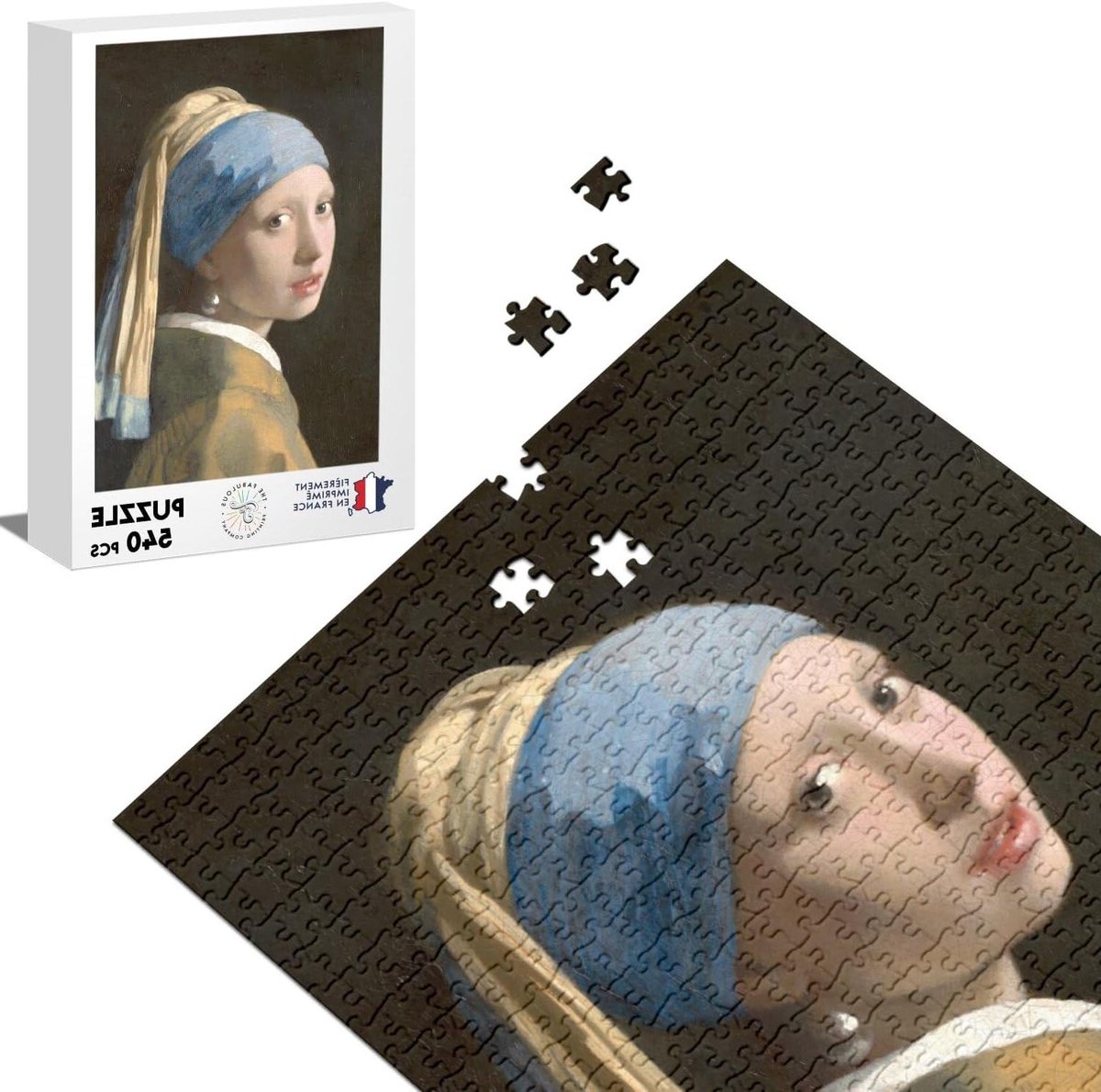 Klassieke Puzzel - Legpuzzel Schilderij - Ontspannen Tijdverdrijf - Gedrukt in Frankrijk - 52 x 375 cm - Multicolor