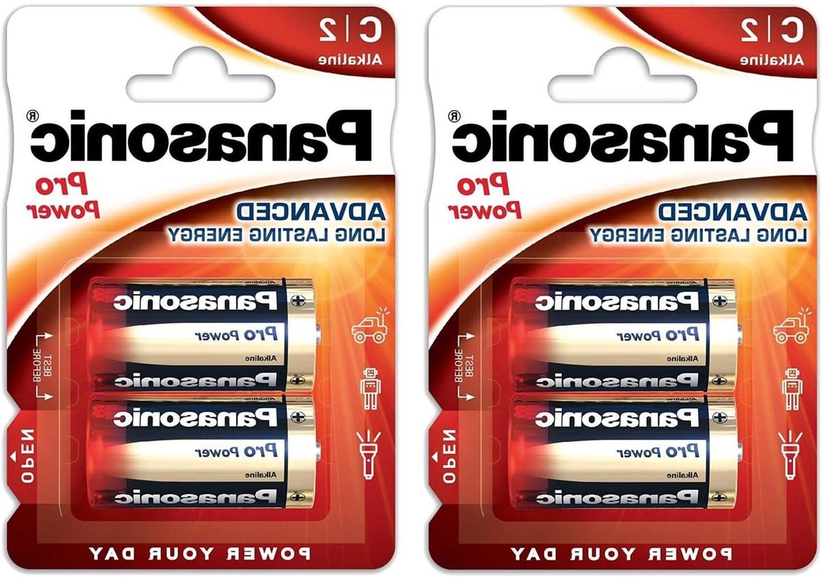 LR14 C Batterijen - Wegwerpbatterijen C - Apparaten Voeden - Lekvrije Bescherming - 15 Volt - Goud