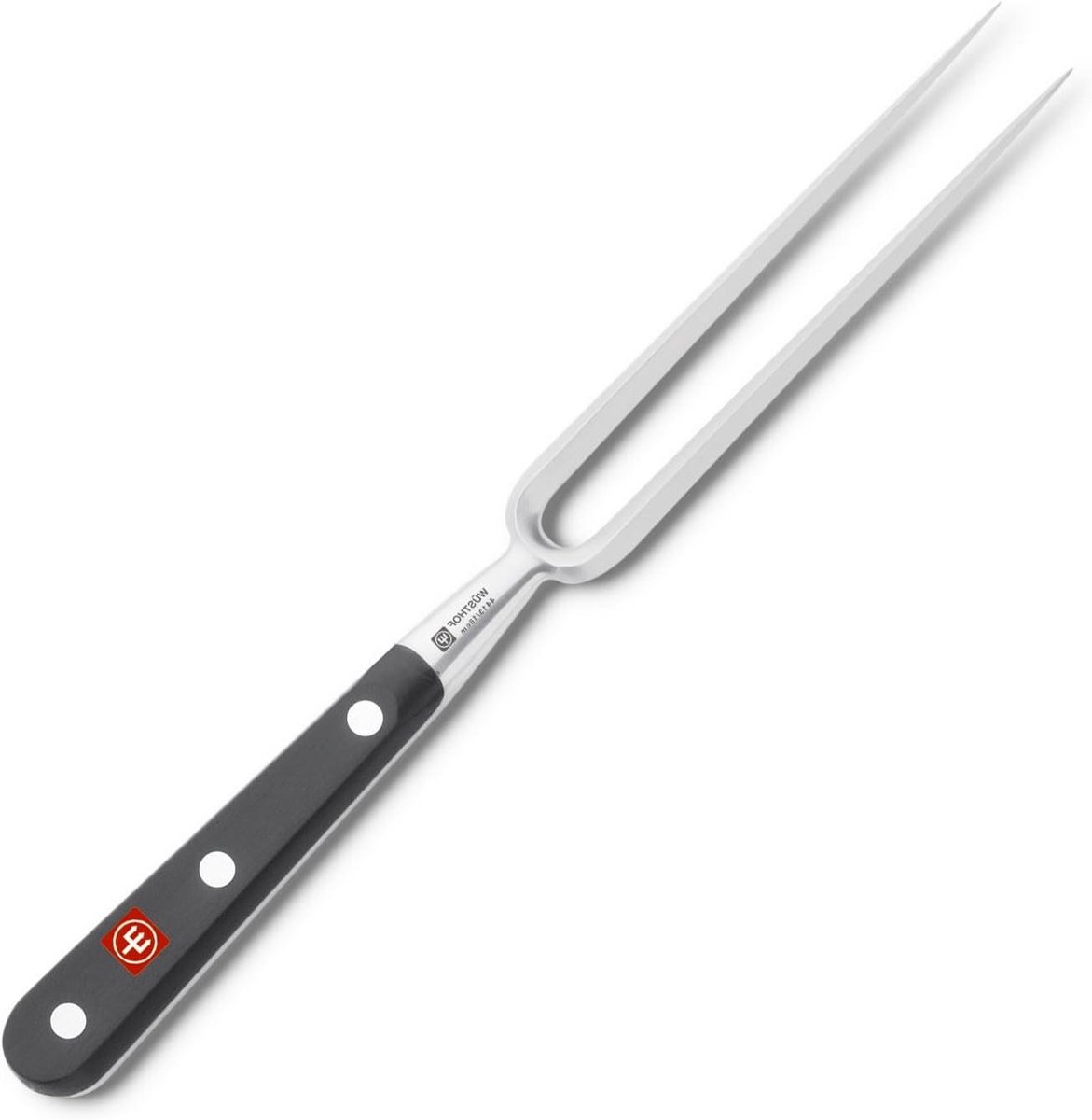 Vleesvork - Trancheervork Vlees - Vlees Snijden - Roestvrij Staal - 18 cm - Zilver