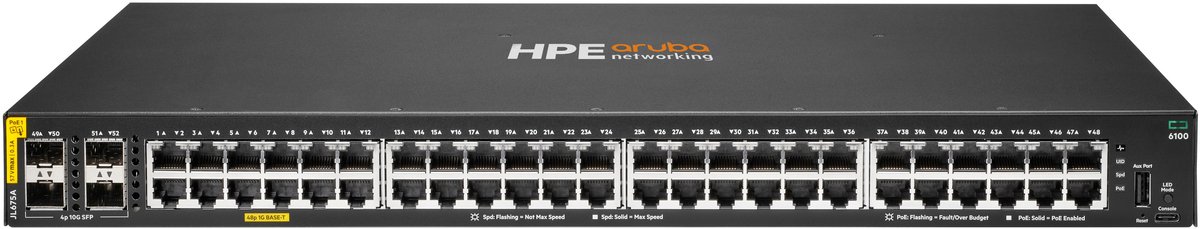 Schakelaar HPE JL675A RJ-45