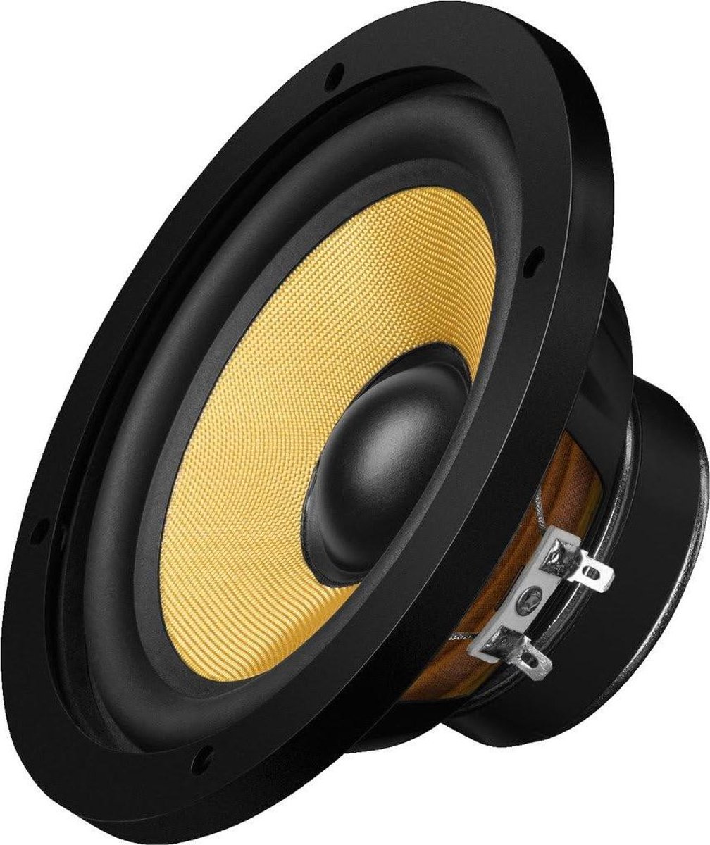 Bas-midrange driver - Luidsprekerchassis Woofer - Muziekweergave - Kevlar stof membraan - 168 mm diameter - Zwart