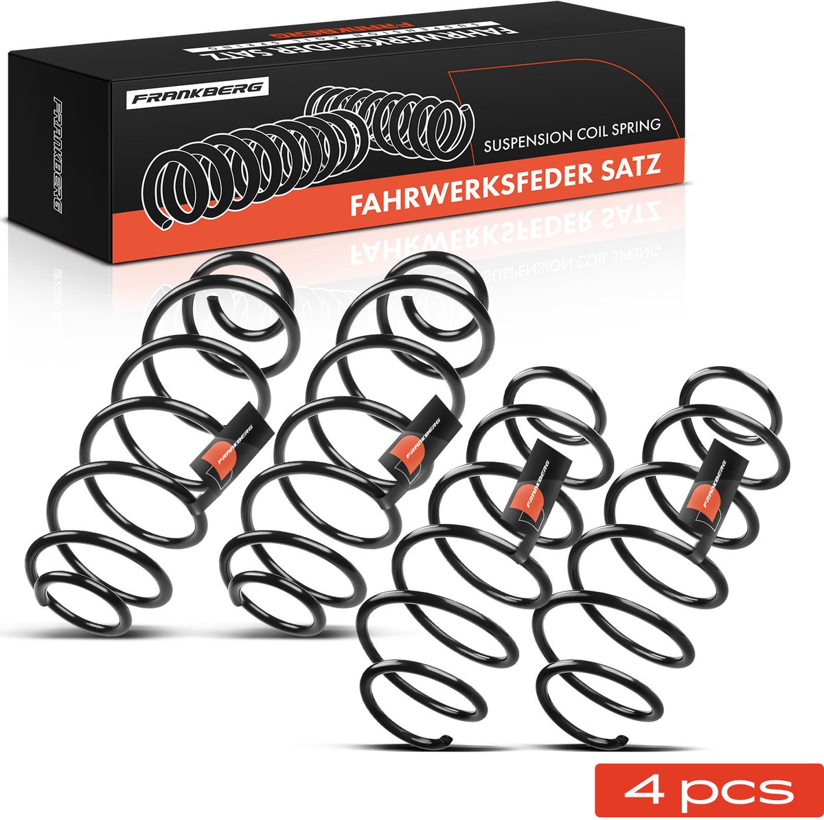 Frankberg 4x Veer Vooras Achteras voor Citroën C3 II SC