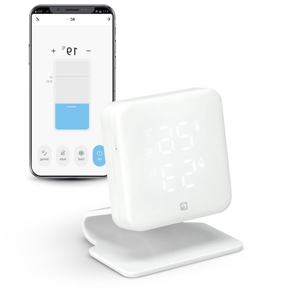 Infrarood Controller - IR Afstandsbediening - Airco Bedienen - Repliceert Elke IR Afstandsbediening - 8 Meter Bereik - Wit