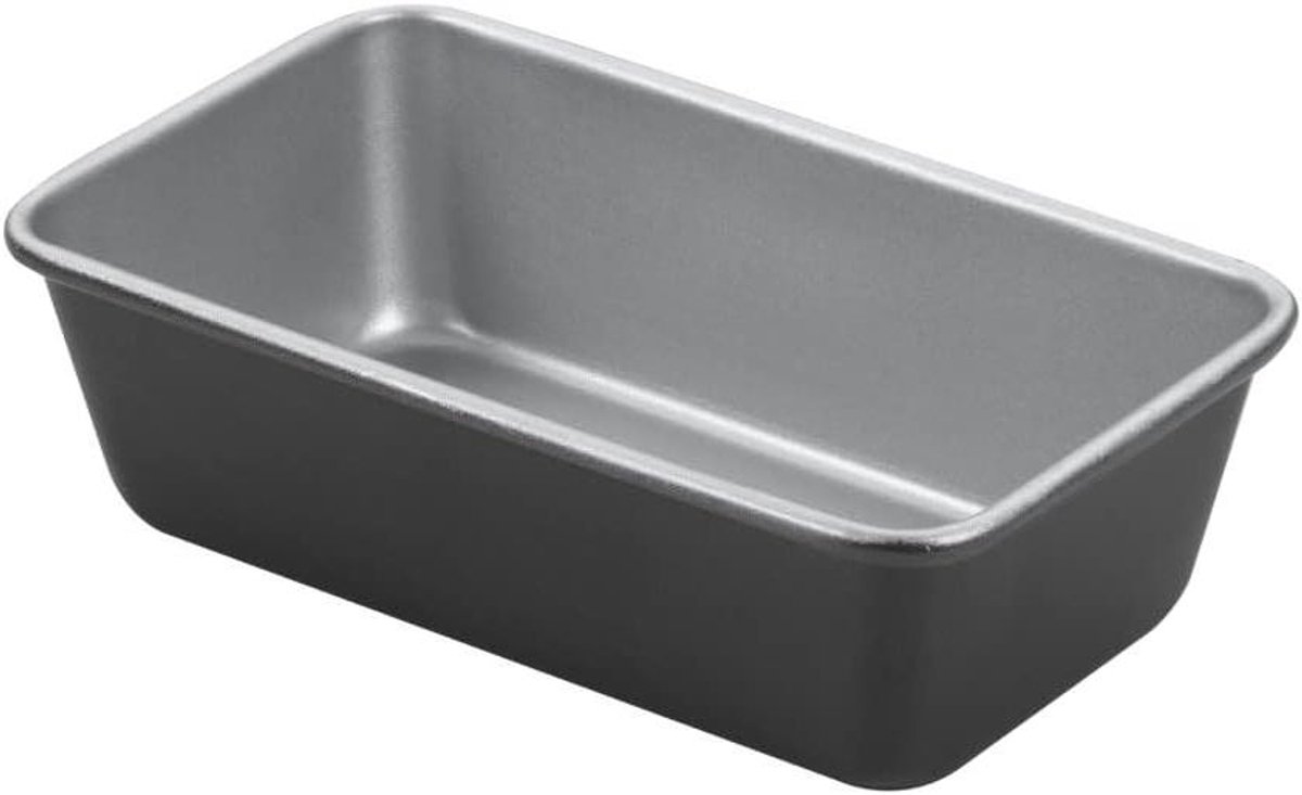 Broodpan - Bakblik Rechthoekig - Brood Bakken - Zware Staalconstructie - 9 Inch - Zilver Zwart