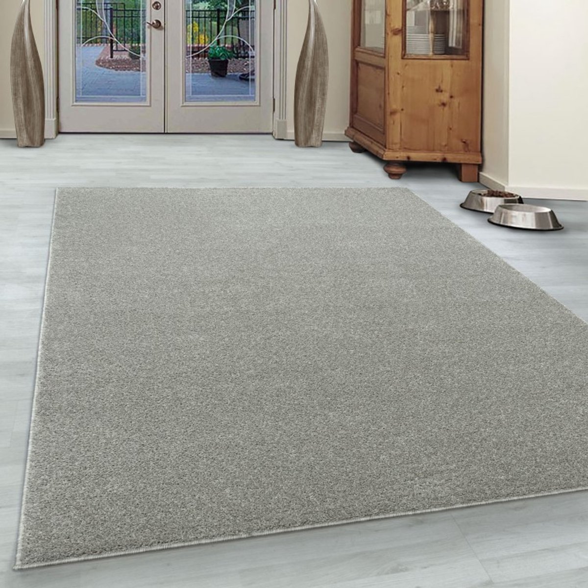 Binnenkleed met gabbeh-patroon, crèmekleur, voor woonkamer en slaapkamer, modern design, comfortabel 60x100 cm