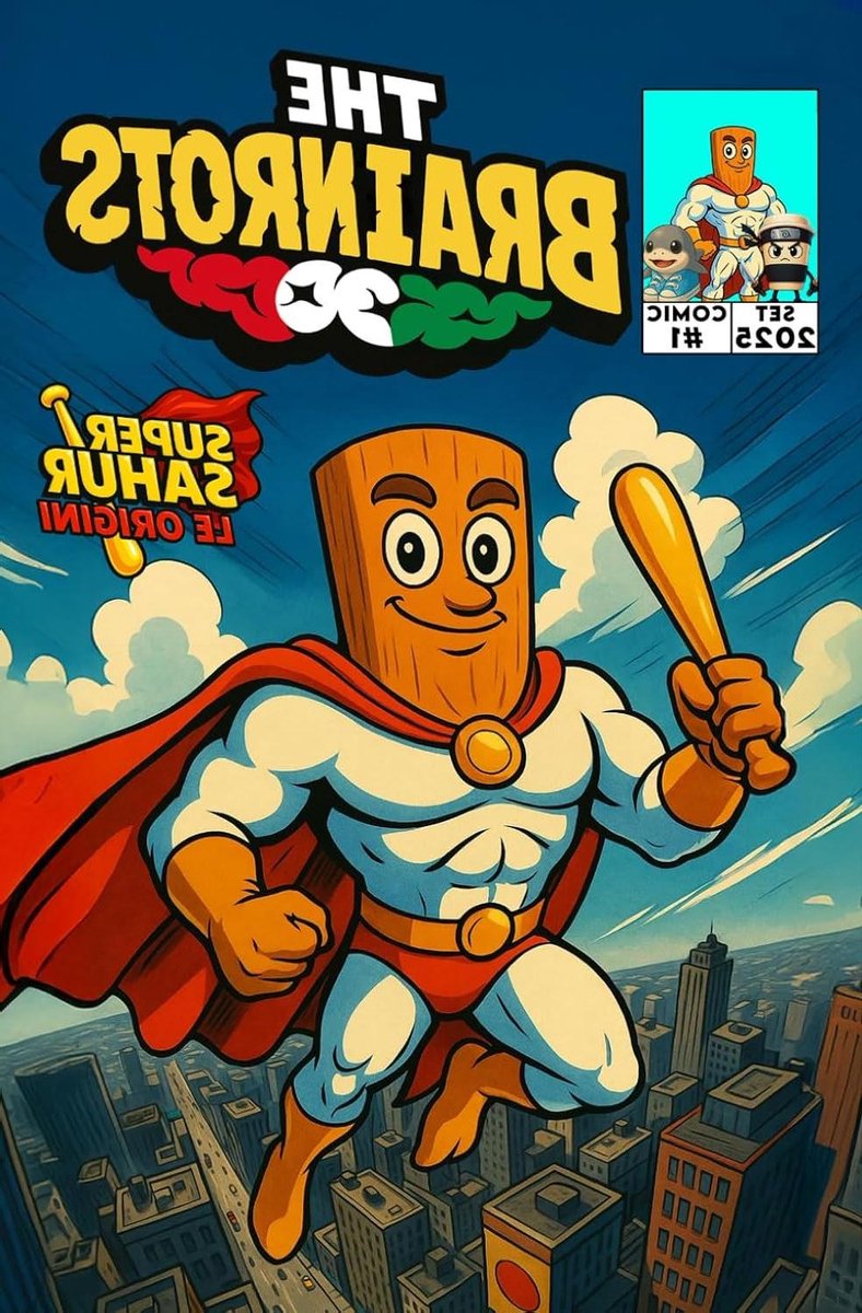 Fumetto Brainrot - Numero Uno - Lezen en Plezier - Nonsense en Satire - 80 pagina's - Onbekend