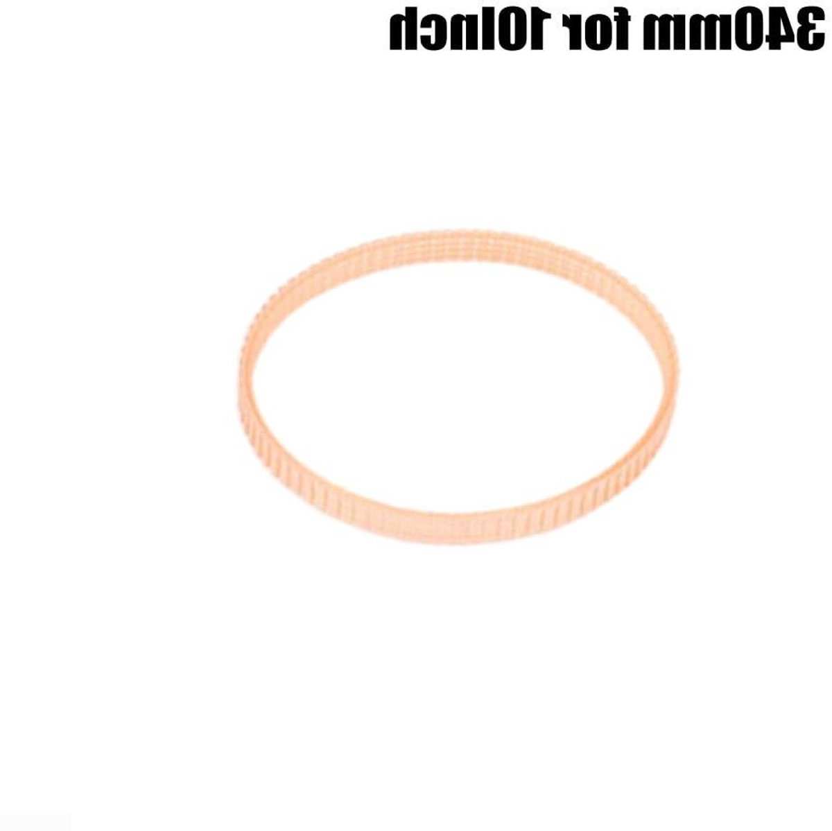 Motor Riem - Transmissieriem Aandrijfriem - Houtbewerking Machines - Duurzaam Rubber Materiaal - 340mm x 10mm - Oranje