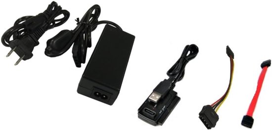 SATA IDE USB Adapter - Externe Harddisk Adapter - Data Overzetten - Ondersteunt 2.5 3.5 5.25 Inch - 1.5TB Capaciteit — afbeelding 4