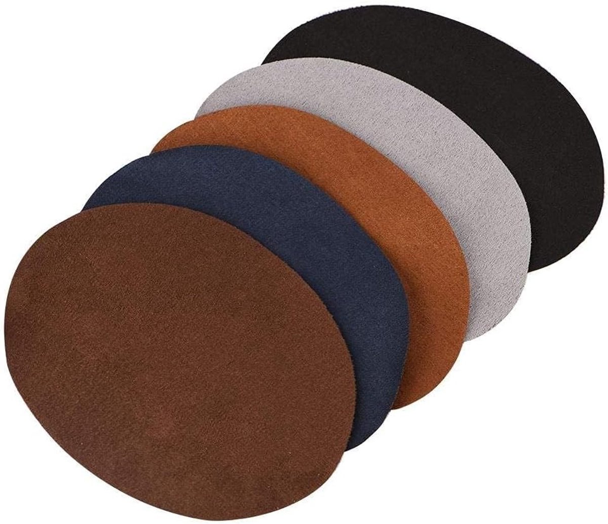 Herbruikbare reparatiepatches voor kleding en jeans - 10 stuks in 5 kleuren voor creatief knutselen en herstellen