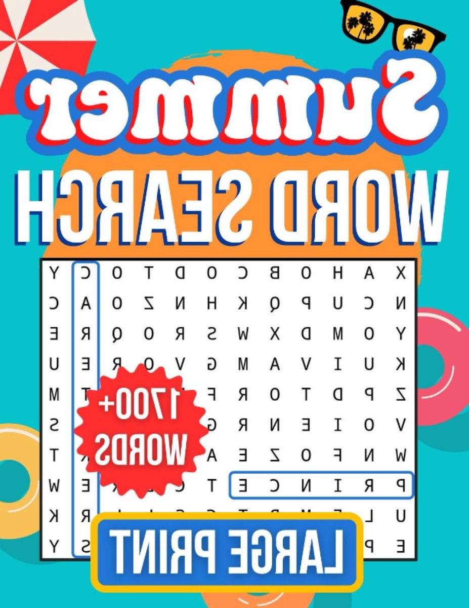 Zomer Woordzoeker - Puzzelboek Volwassenen - Ontspanning Zomer - Grote Letters - 8.5 x 11 inch - Niet gespecificeerd