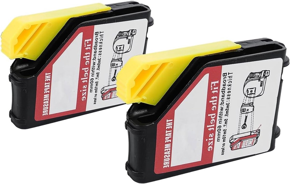 2-Pack Universele Roller Gauge Houder Set - Veilige Snelle Ontgrendeling, Handig voor Gereedschapsriem, Perfect voor Professionals en Doe-Het-Zelvers, Tool Accessoires en Organisatie