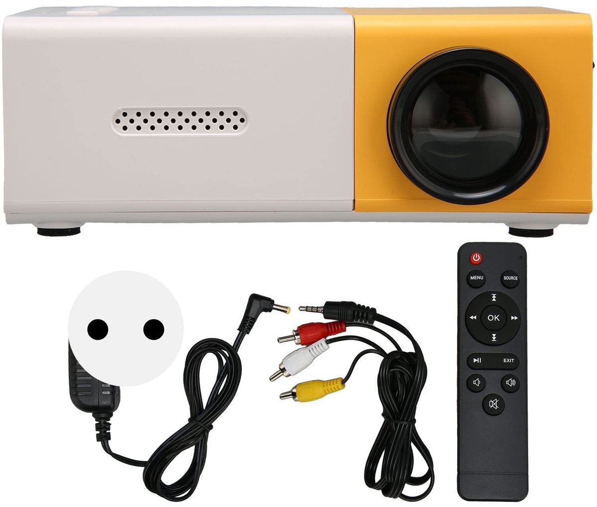 Store_9 - Mini Projector - 1080P Draagbare Film Projector - Compact en Lichtgewicht - HD Multimedia Interface - Geschikt voor Smartphone en Laptop