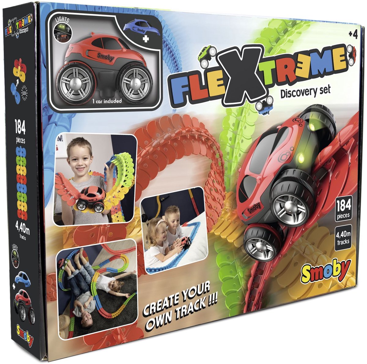FleXtreme - Discovery set - Racebaan - 184 track - flexibel circuit - 4.4 meter - vanaf 4 jaar — afbeelding 15
