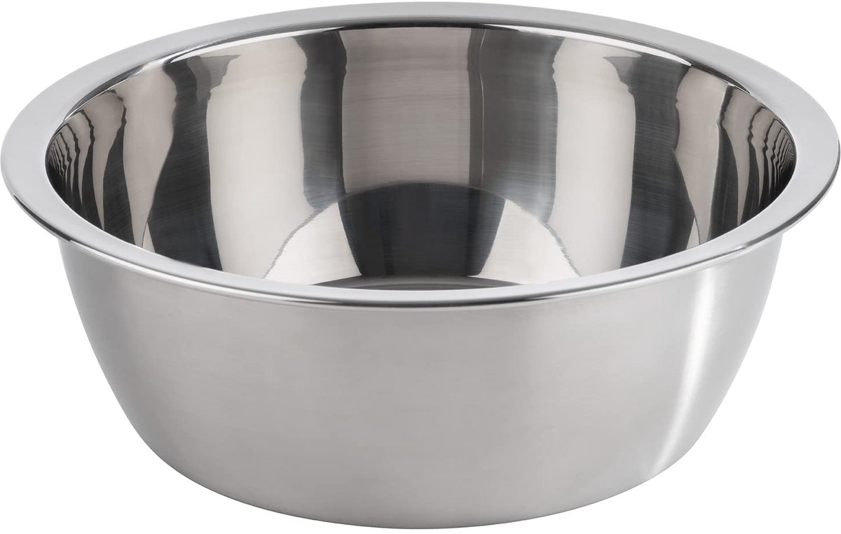 APS Serveerschaal - Vaatwasserbestendig - RVS - Ø 26 cm - 3 Liter - Voor Horeca - Voor Buffet