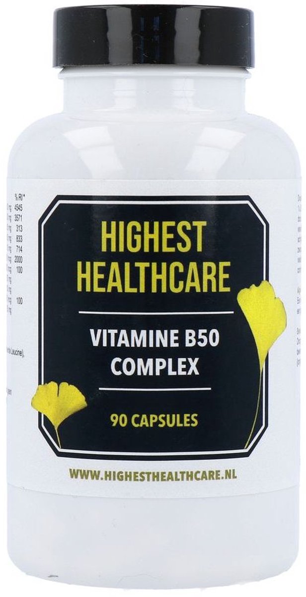 Highest Healthcare Vitamine B-50 Complex 90 capsules