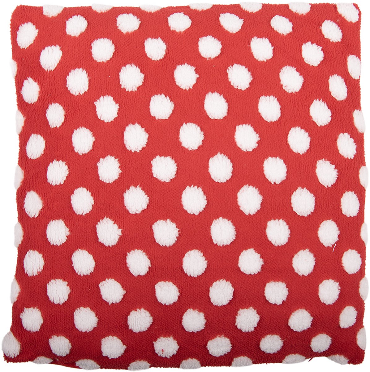 Clayre & Eef Sierkussen 45x45 cm Rood Polyester