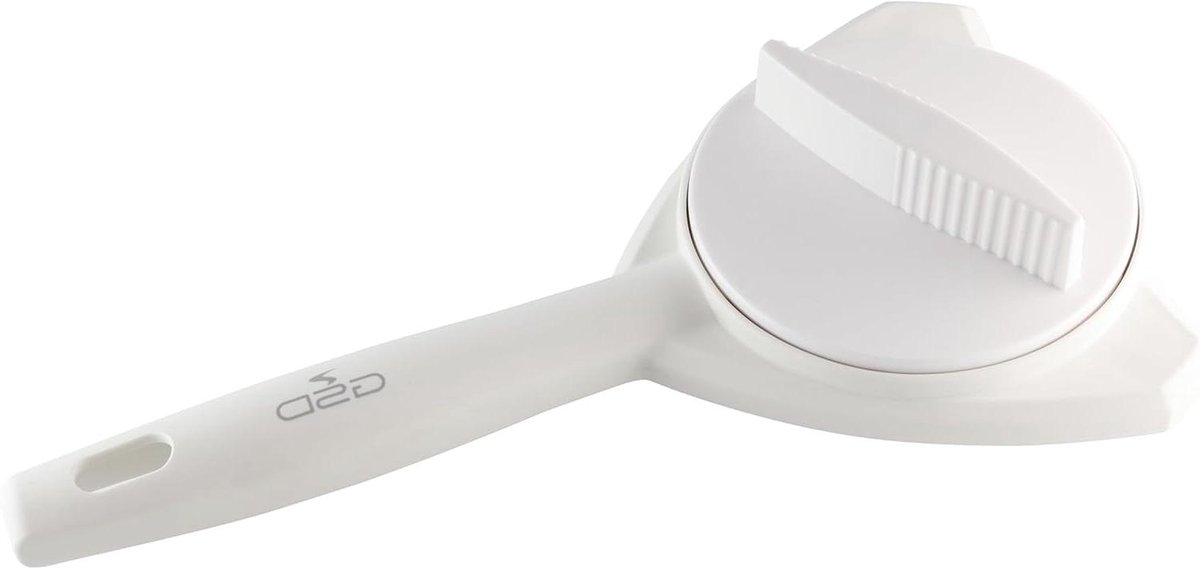 Deksel en Flesopener - Keukenhulp - Deksel Openen - Lage inspanning - 24 cm - Wit