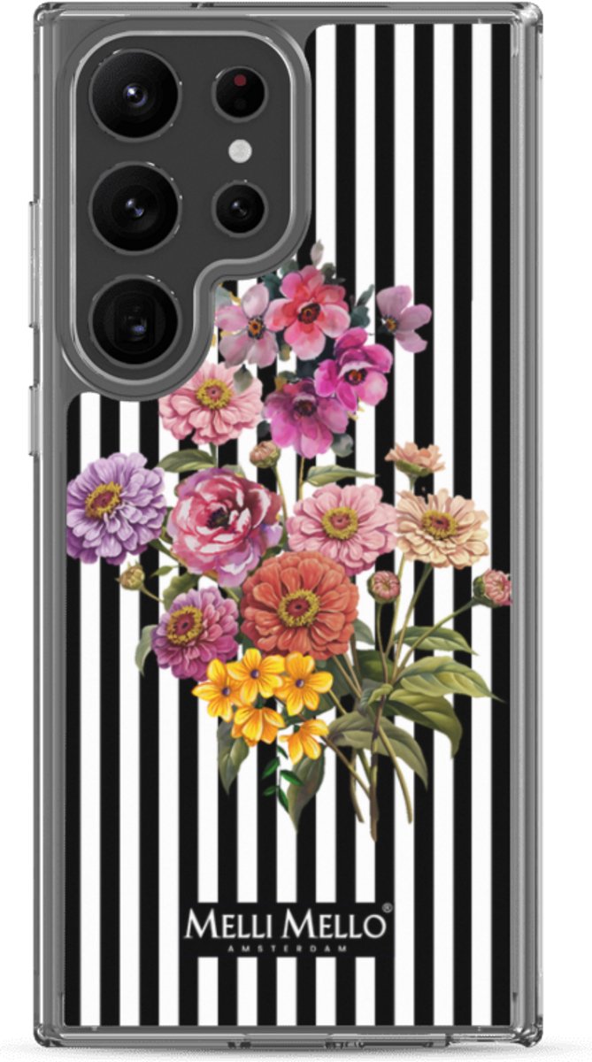 Melli Mello Telefoonhoesje Striped Grace (Soft case) - Samsung Galaxy S23 Ultra