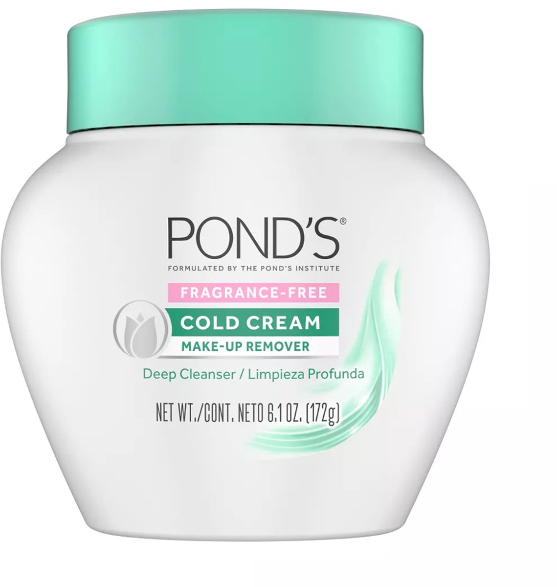 POND'S Cold Cream - Make-up Remover - 172 g, geurvrij, voor gevoelige huid