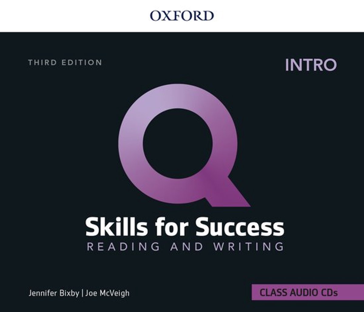 Q: Skills for Success: Intro Level: Reading and Writing Audio CDs