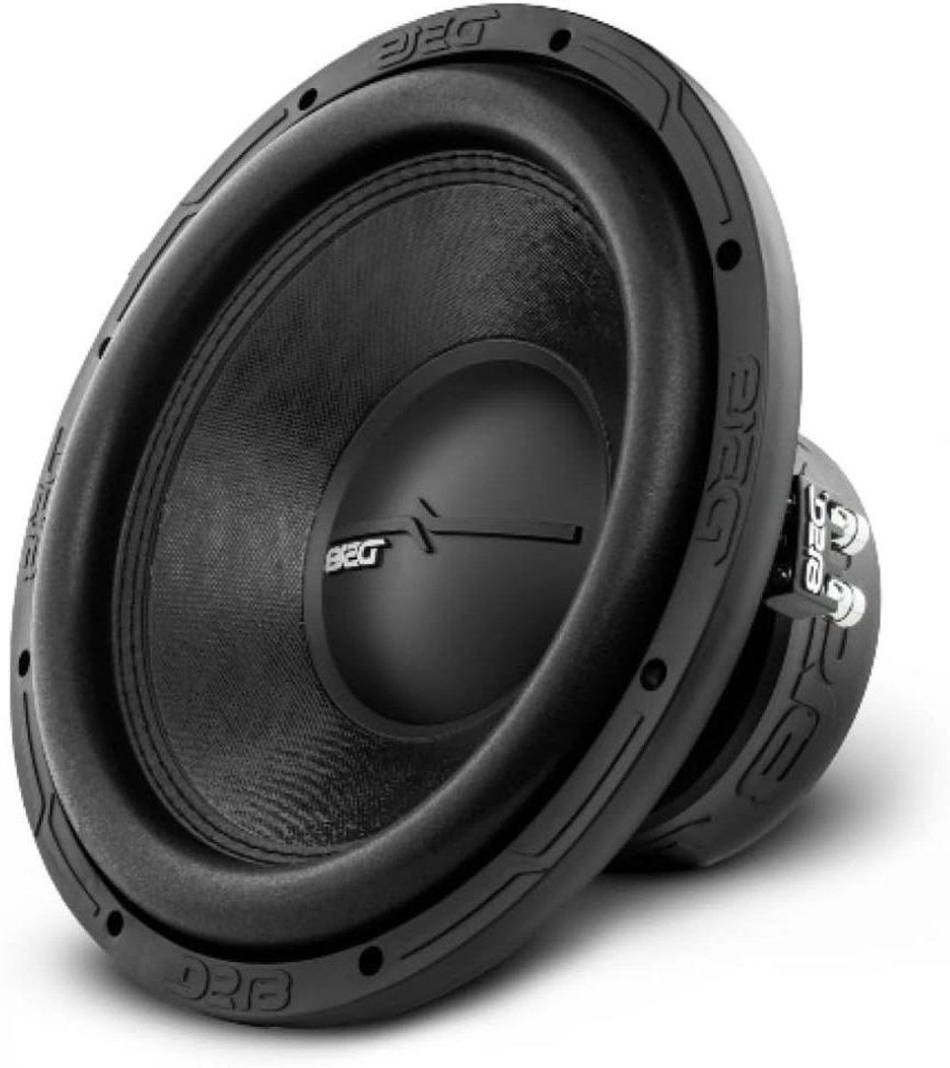 Auto Subwoofer - Luidspreker Set - Muziek Luisteren - Dubbele Spoel Ontwerp - 30 cm Diameter - Zwart