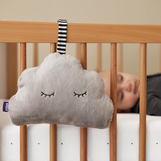 Baby Slaaphulp - Knuffel Wolkje - Rustig Slapen - 4 Geluiden 2 Lichten - Draagbaar Ontwerp - Wit — afbeelding 5