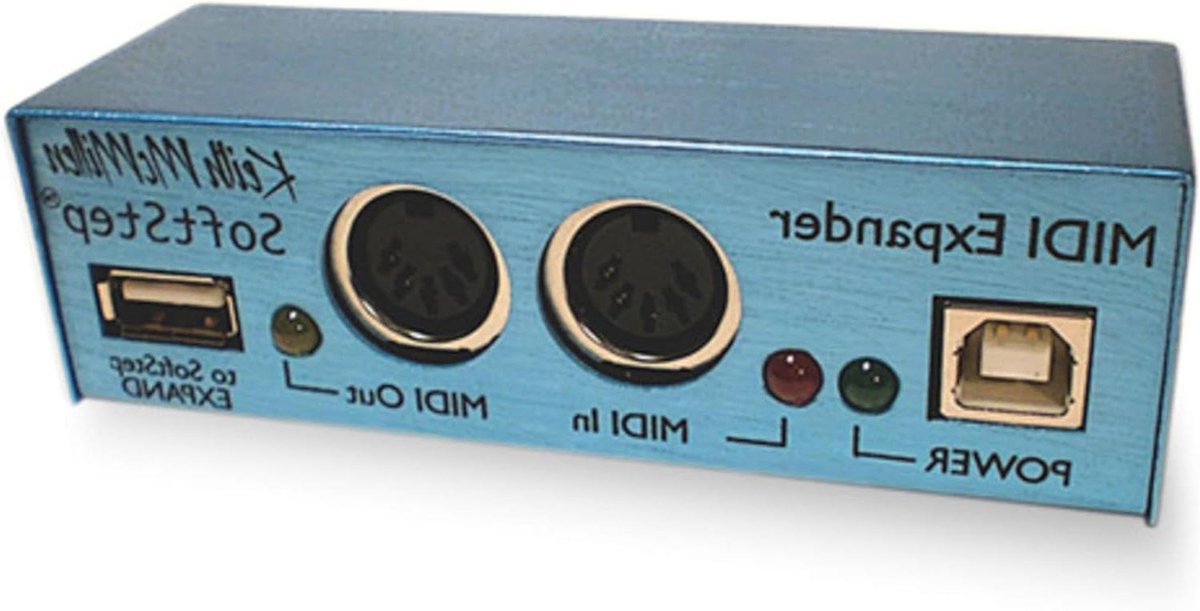 MIDI Expander - Muziek Interface - Muziek Productie - Hardware Communicatie - 16 Kanalen - Zwart