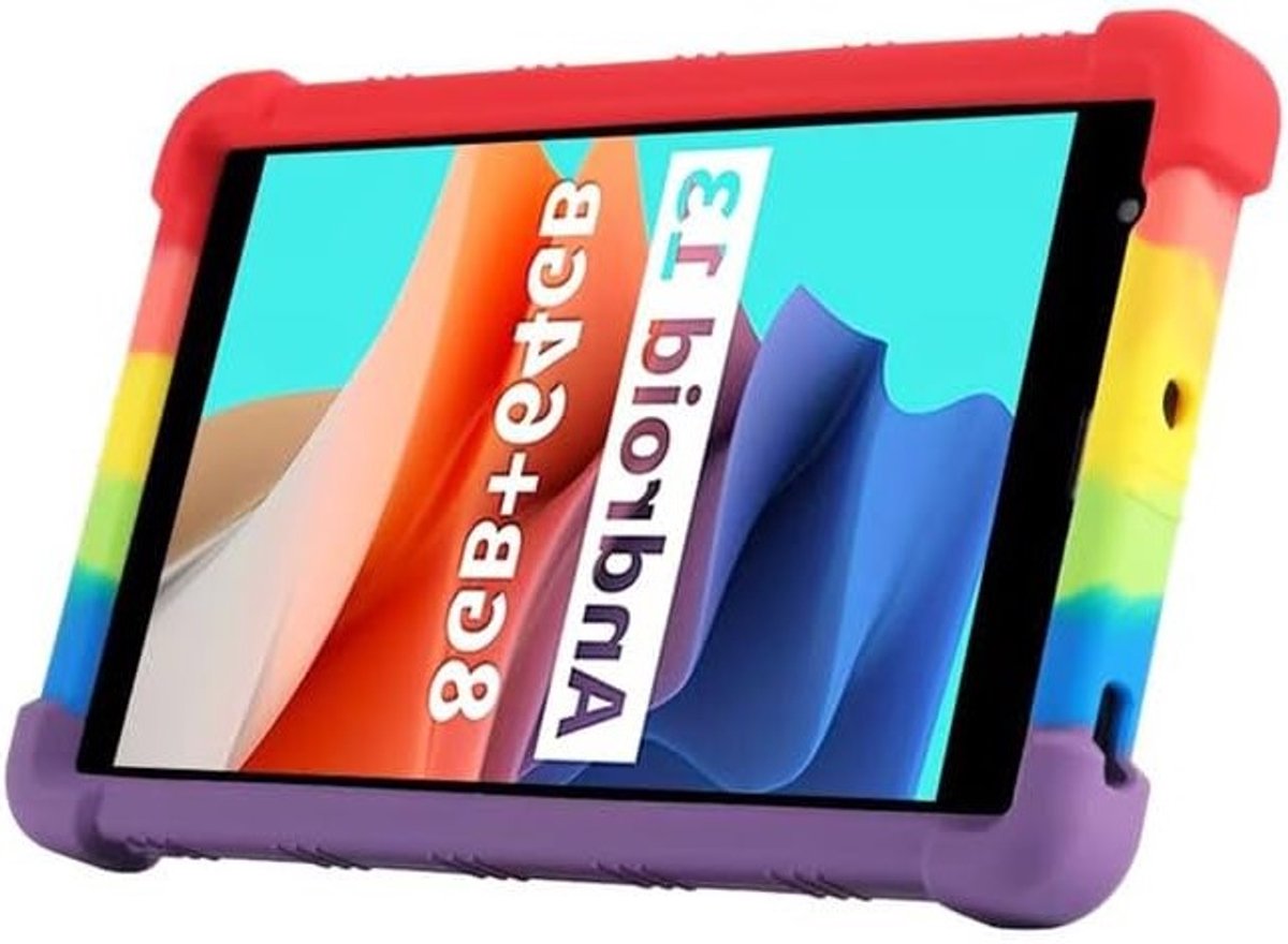 Hoezen voor 8 inch Tablet - Slimme, Zachte Siliconen Case, Shockproof en Kindvriendelijk Bescherming