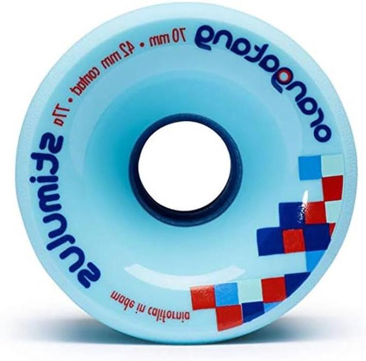Skateboard Wielen Longboard Wielen Soepel Rijden Scheurvast Urethaan 70mm 77A