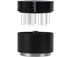 Espresso Gereedschap - Koffie Stamper - Espresso Zetten - 3-in-1 Functie - 51/53/58mm - Zwart