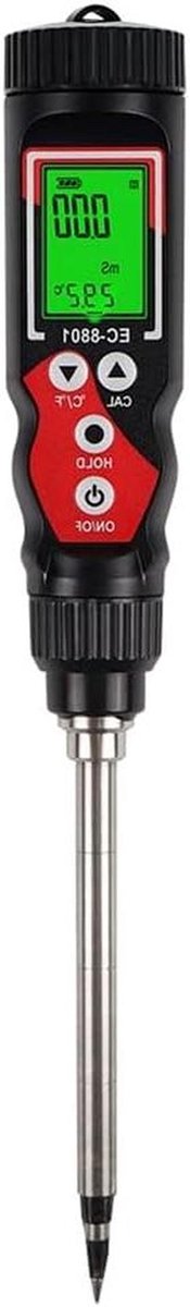 Bodemdetector Digitale EC - Geleidbaarheid Meter - Planten Verzorgen - Verwijderbare Sonde - N.v.t. - Kleur Foto