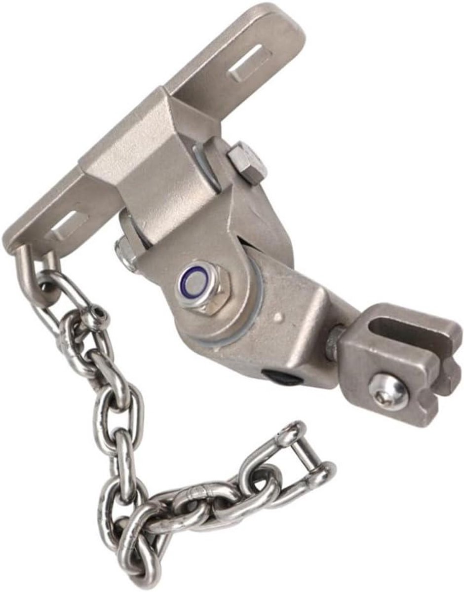 Schommelhaak met Ketting - Hangmat Ophanging - Buiten Ontspannen - 360 Graden Rotatie - 1650 Lbs Capaciteit - Zilverkleurig