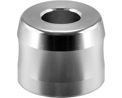 SAFIGLE Scheerapparaathouder van aluminiumlegering, antislip, compact, voor mannen, scheerapparaat houder voor de badkamer