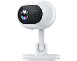 Oneay Draadloze beveiligingscamera voor buiten – Wifi buitencamera met bewegingsdetectie en nachtzicht in kleur – Weerbestendige beveiligingscamera voor huisbeveiliging – HD bewakingscamera met meldingen via app