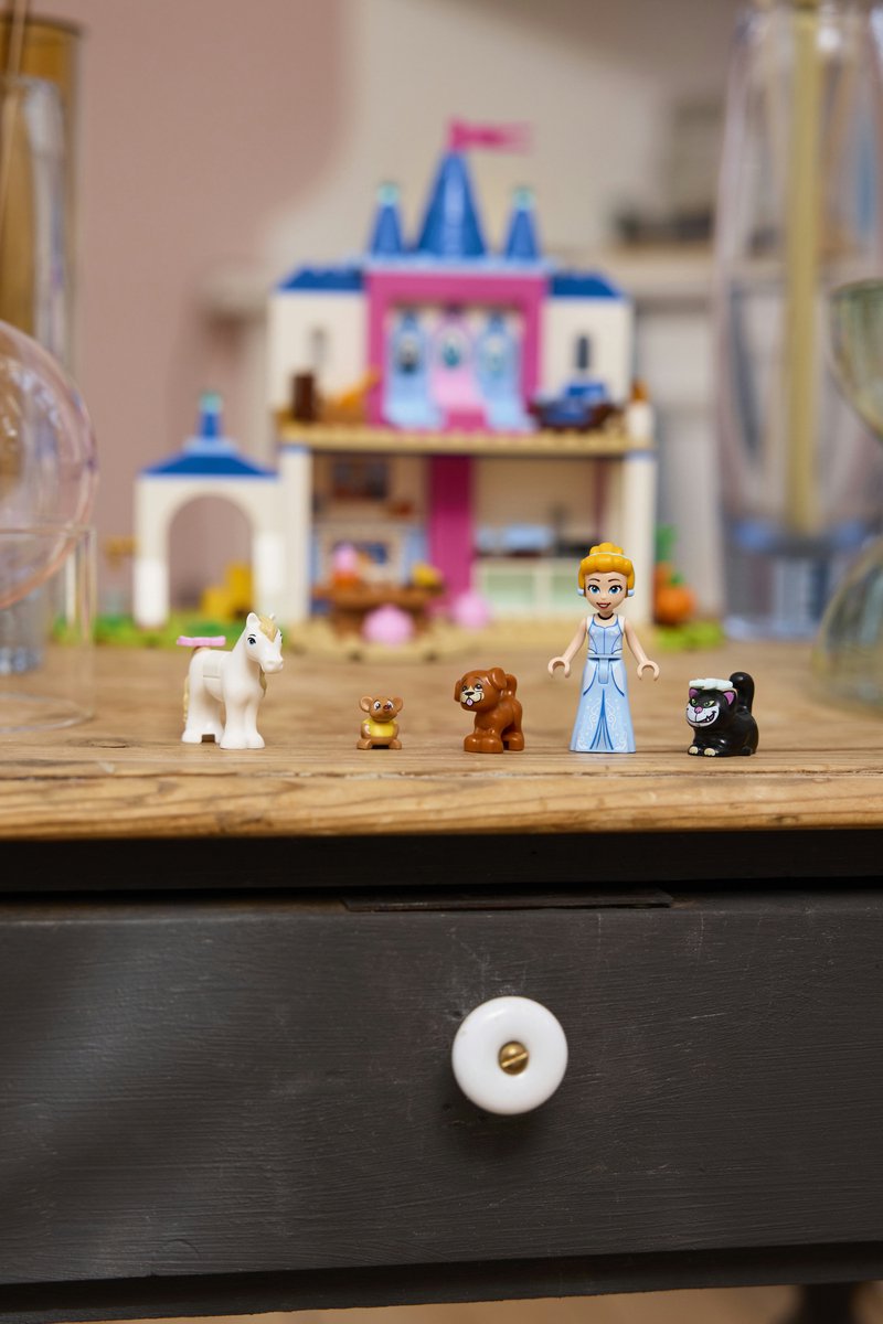LEGO® ǀ Disney Princess Assepoesters Kasteel met Dierenvriendjes - Bouwspeelgoed voor Kinderen met Assepoester en 4 Dieren - 43283 — cadeau in Spellen & Speelgoed - foto 3