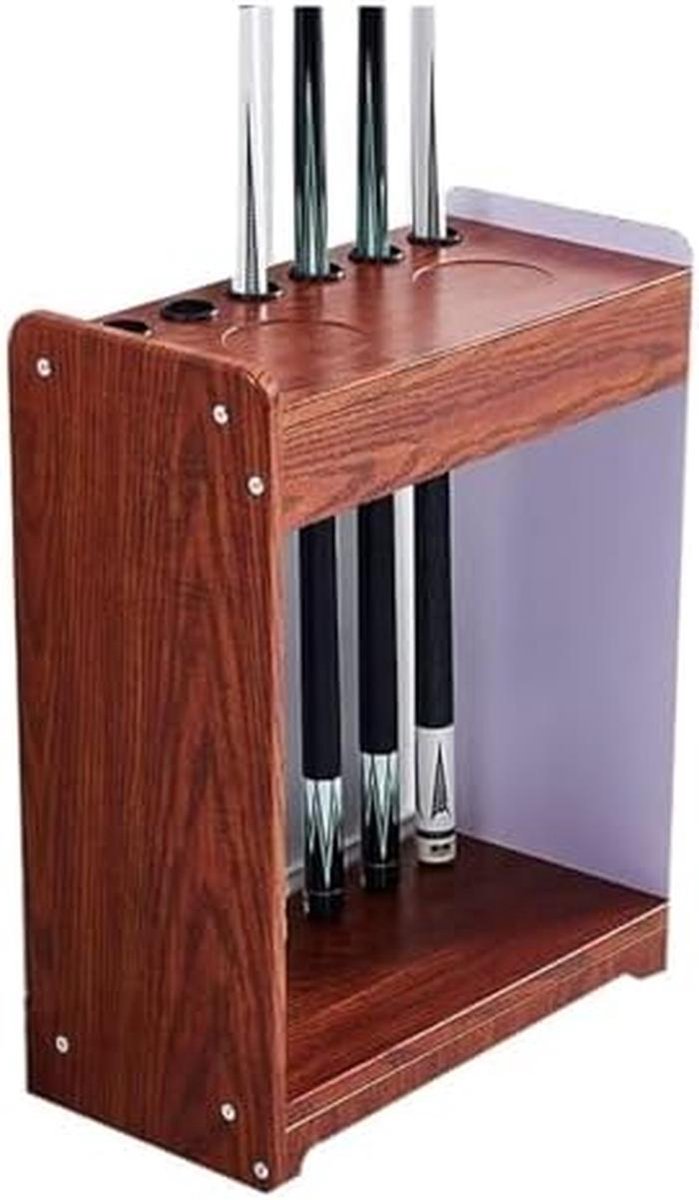 Pool Keu Houder - Keurek Organizer - Biljart Ruimte Organiseren - Ruimtebesparend Ontwerp - 60 cm - Zwart — afbeelding 2