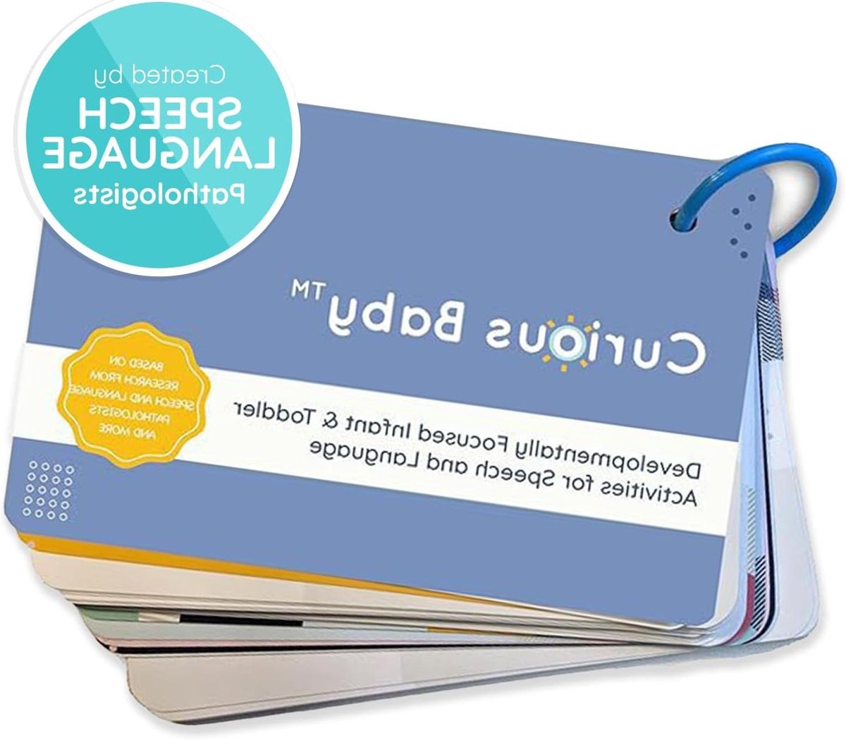 Taalontwikkelingskaarten Baby - Activiteitenkaarten Peuters - Spraak Stimuleren - Onderzoek Ondersteund - 26+ Activiteiten - Meerkleurig