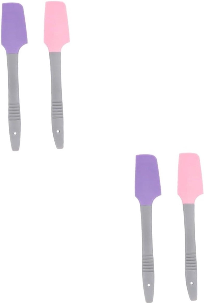 Siliconen Wax Sticks - Ontharingsspatels Harsen - Gezichtsbeharing Verwijderen - Herbruikbaar en Wasbaar - 18.8 cm - Assorti